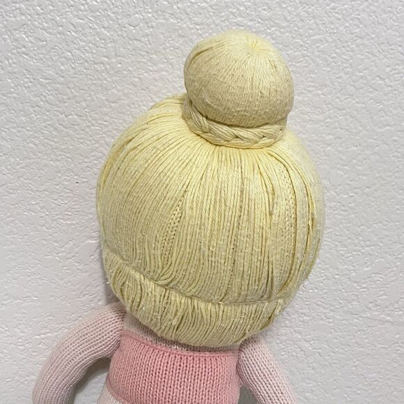 Cuddle + Kind Skye the Mermaid Plush Knit Handmade Doll 20" - Picture 14 of 16